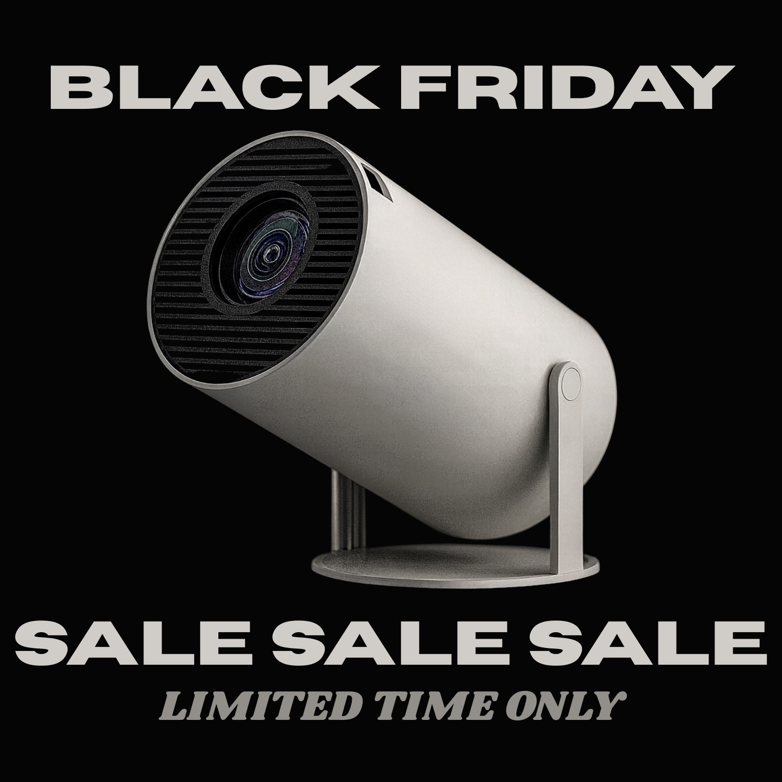 Cinematic Projector Portable Home Theater